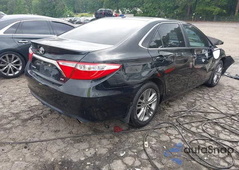 2015 Toyota Camry Se из США, поврежденный, VIN 4T1BF1FK2FU004716